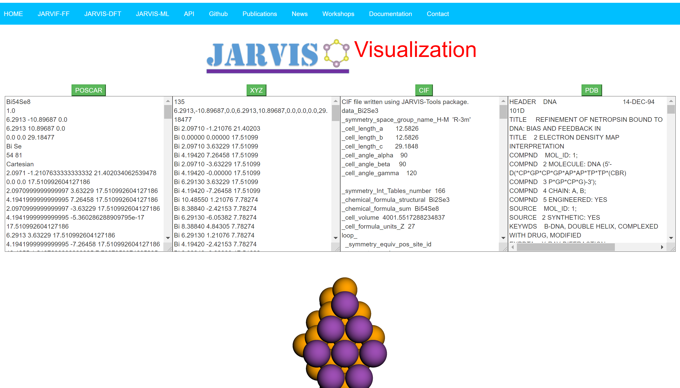 JARVIS-Visualization